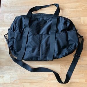 Black Gaiam Gym Duffel